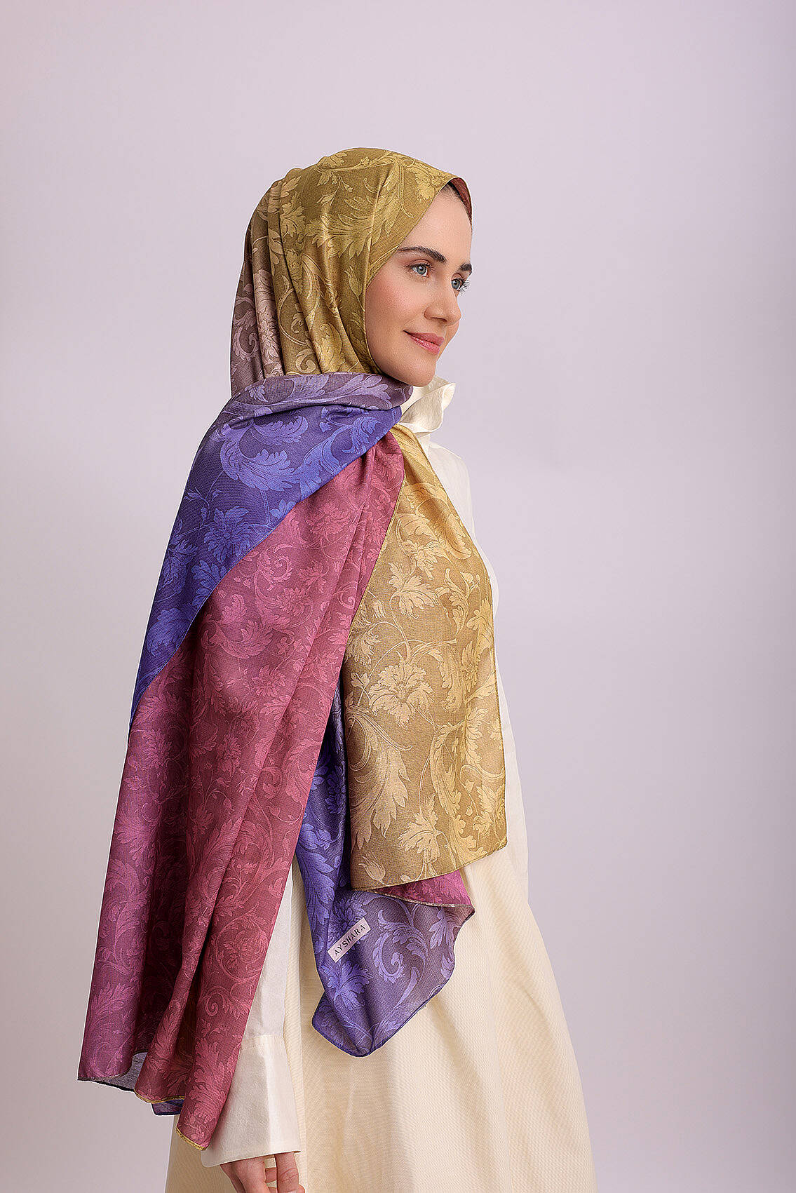 Pembe Mor Sarı