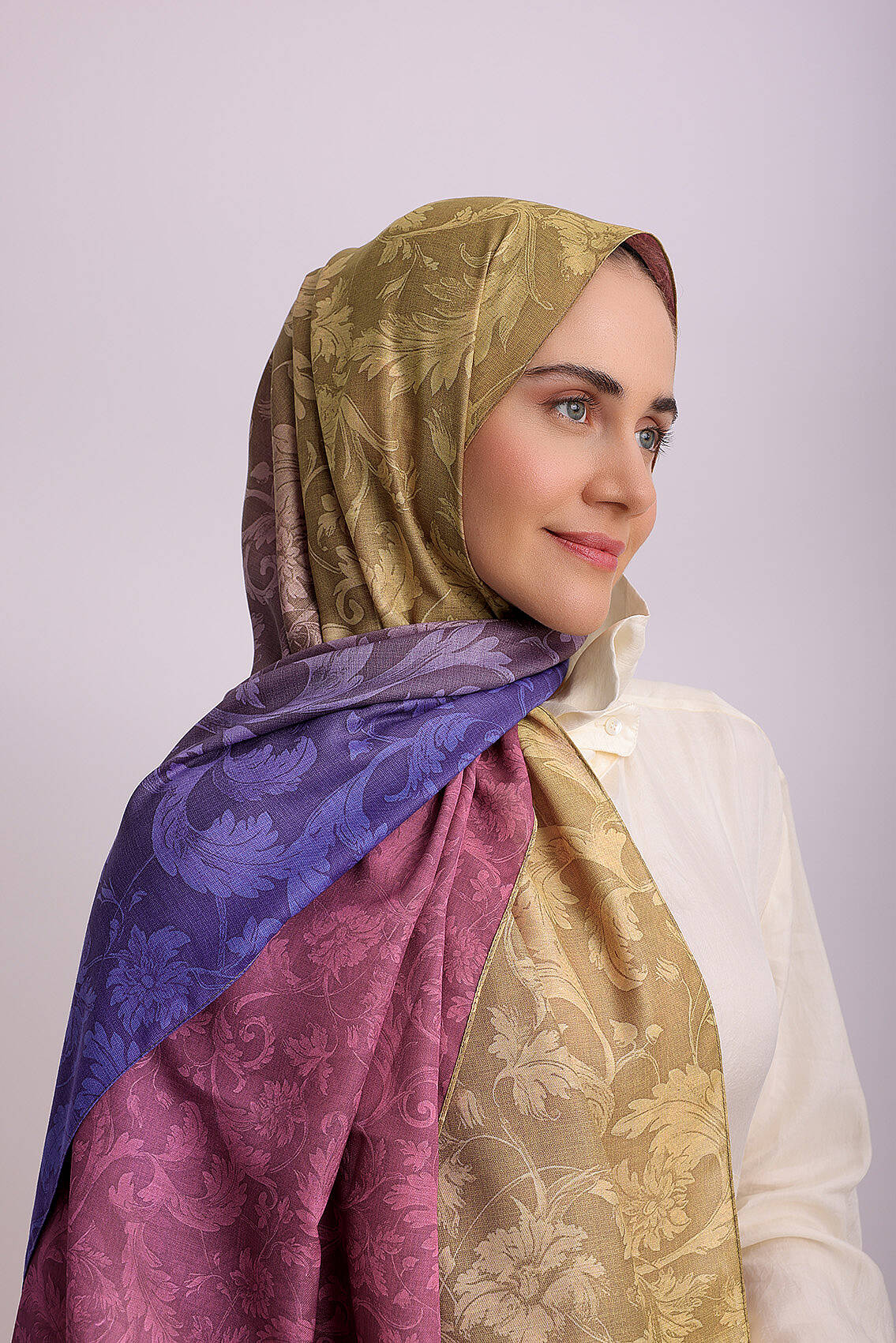 Pembe Mor Sarı