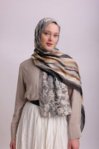 Kahve Gri Siyah