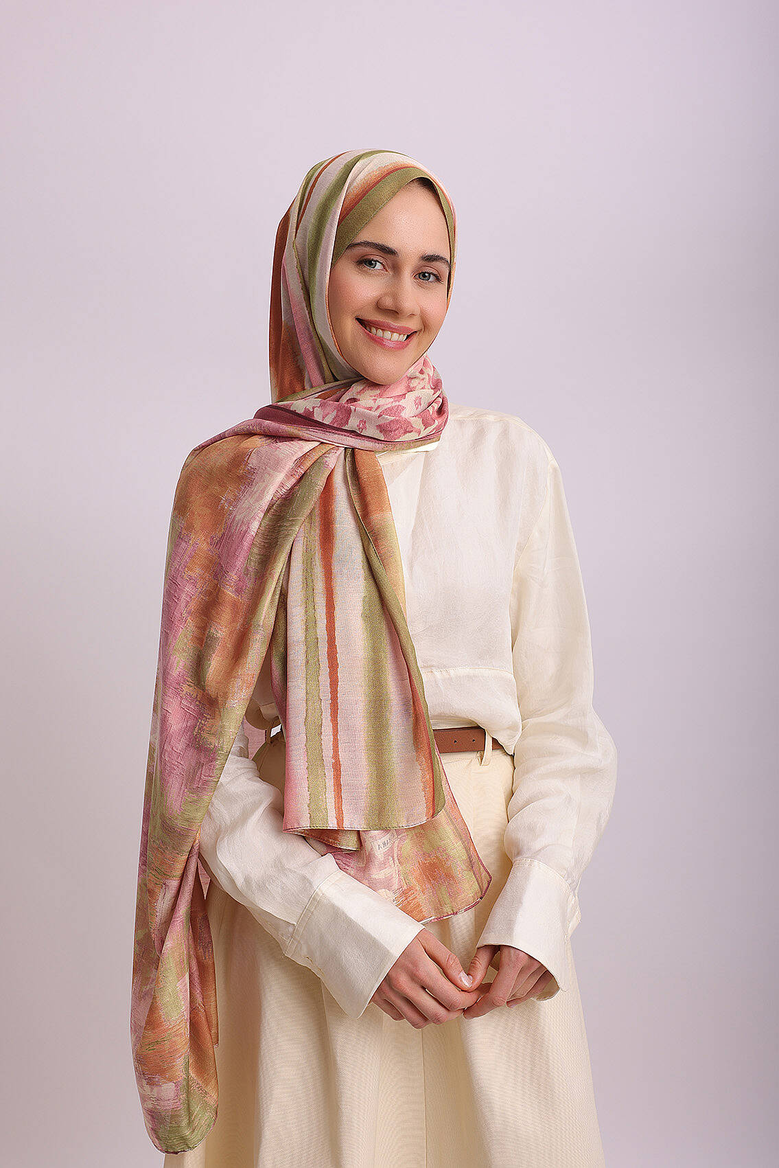 Pembe Oranj Yeşil