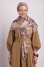Lila Mor Sarı