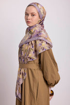 Lila Mor Sarı